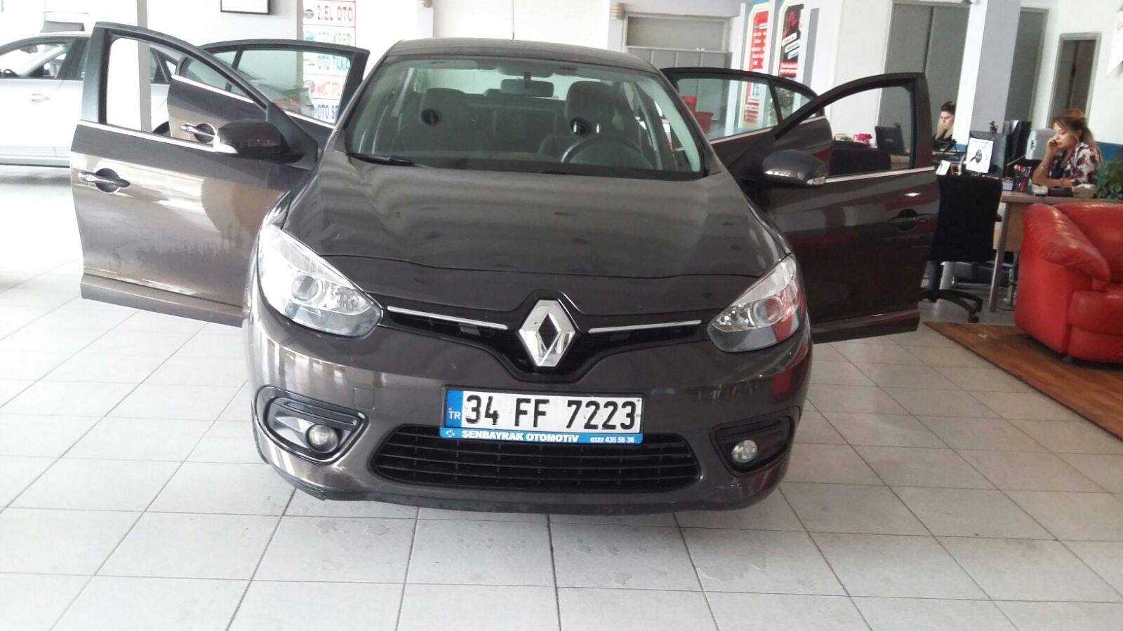 34 FF 7223 - - 2016 Renault Fluence 1.5 dCi Touch 