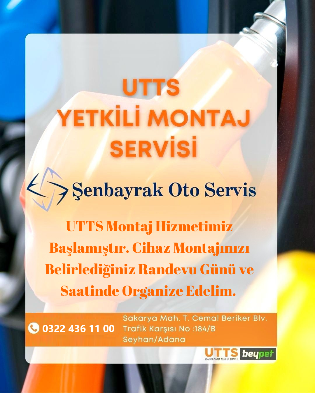 UTTS yetkili Taşıt Montaj Servisimiz Başlamıştır!