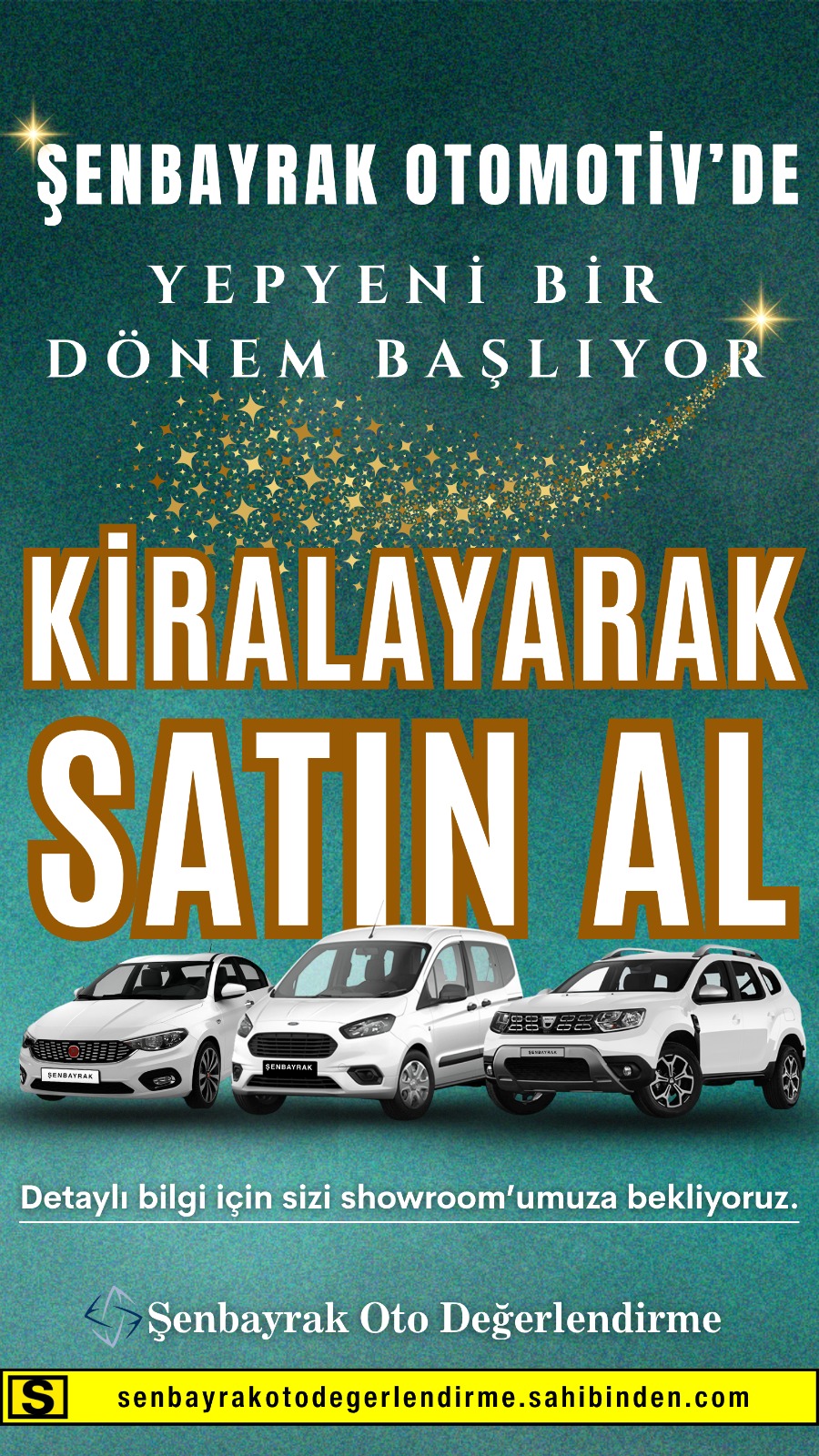 Şenbayrak Otomotivde Yeni Bir Finans Modeli!